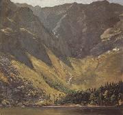 Frederic E.Church Great Basin,Mount Katahdin,Maine Sweden oil painting artist